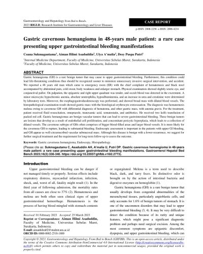 3. Gastric cavernous hemangioma-1